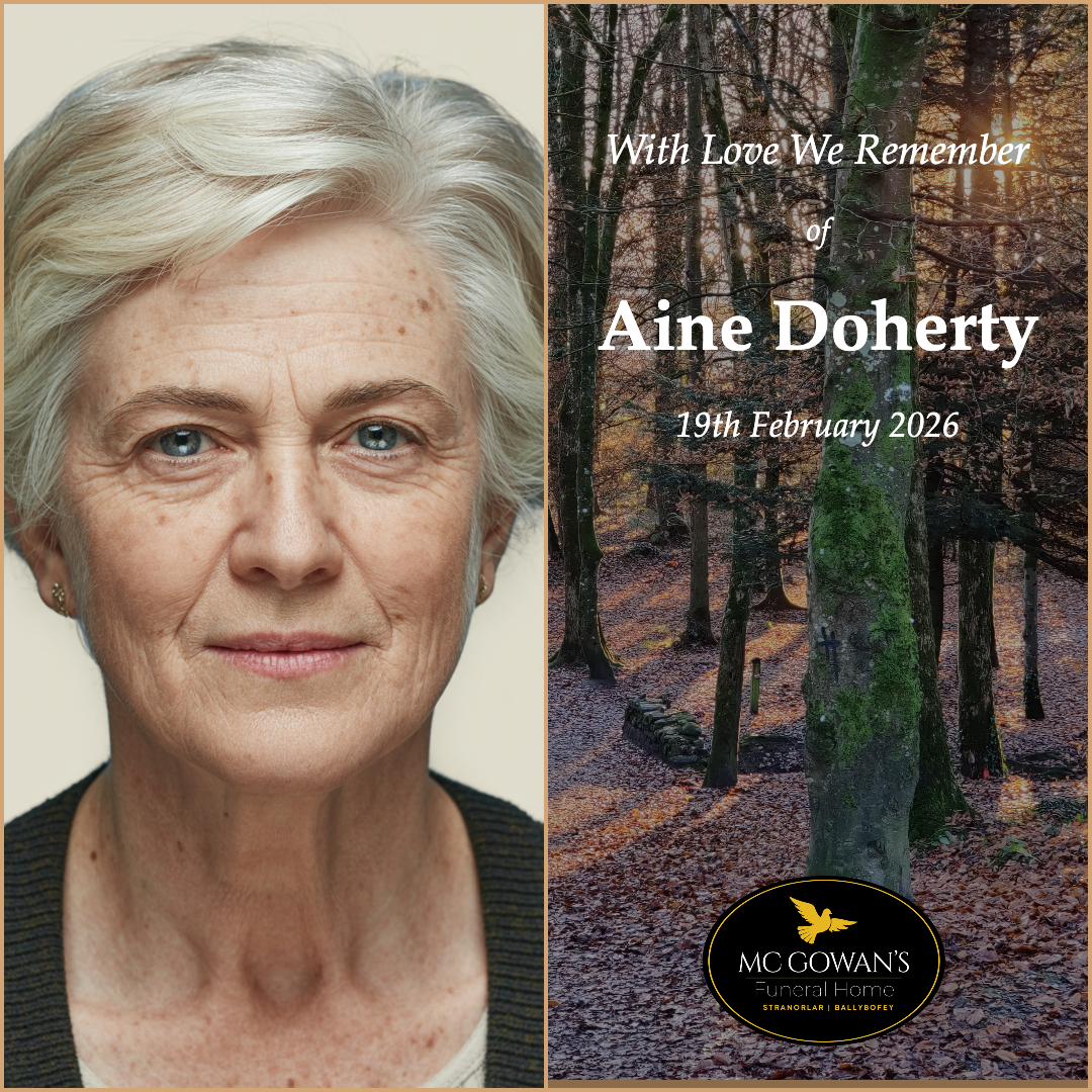 Áine Doherty obituary sample