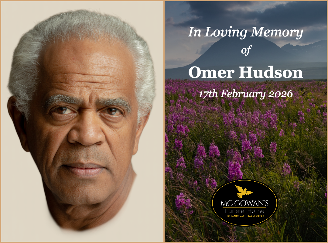 Omer Hudson obituary sample
